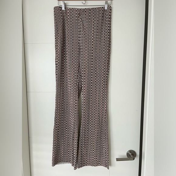 Flared textured jersey leggings - Picture 2 of 5